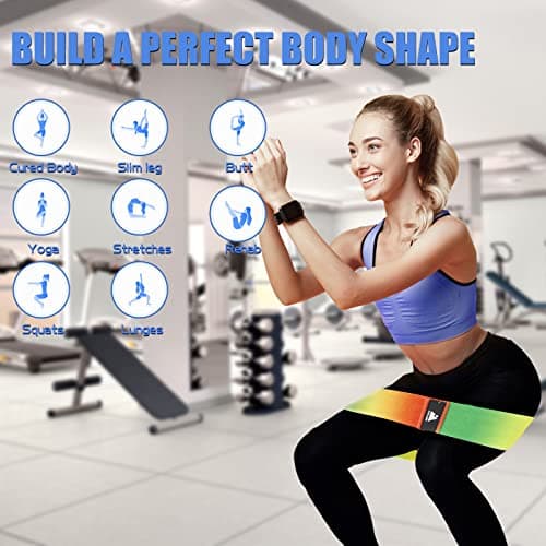 EVOLAND Resistance Bands Set, Exercise Bands for Men and Women — view 2