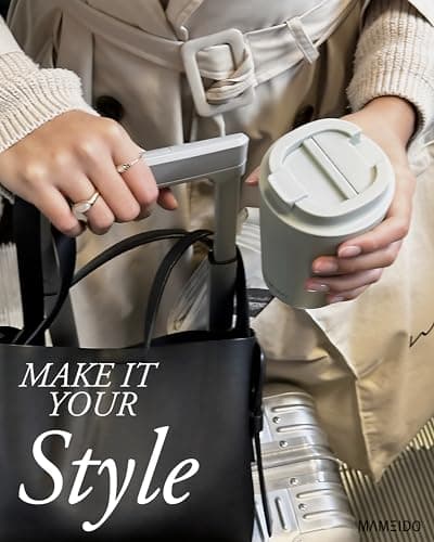MAMEIDO Insulated Travel Mug 350 ml (Desert Sage) — view 3