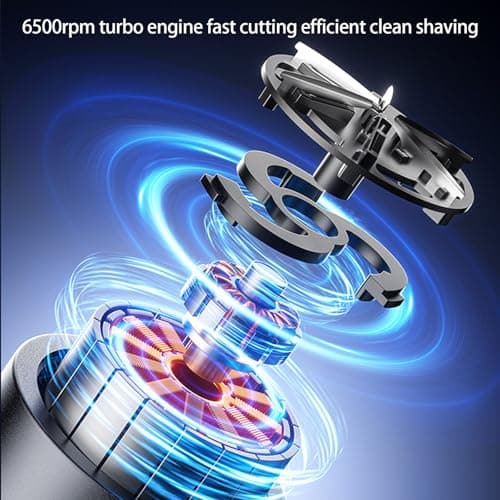 Shaver Men Electric Waterproof Electric Shaver Portable Washable Rechargeable Small New Year Gift Travel Friendly Beard Trimmer — view 6