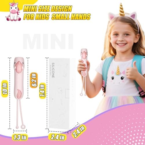 ZKLiLi Kid's Rechargeable LED Union Flashlight, LED Kid Flashlightfor Both Boys and Girls, Fun Flashlight Suitable for Camping and Outdoor Exploration, Birthday Gift — view 2