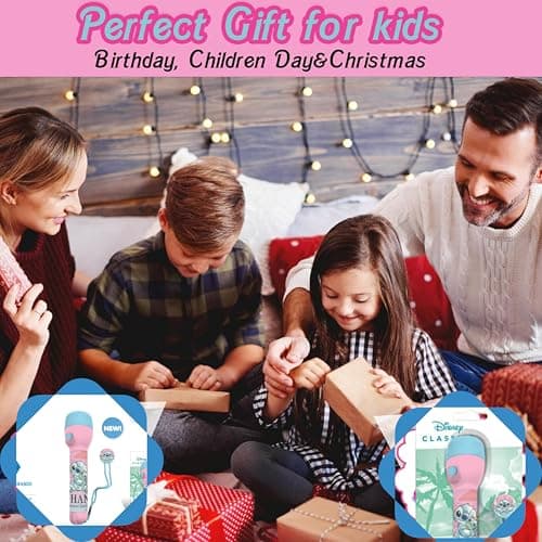 SRV Hub LED Torch for Kids | Disney Stitch Flashlight with Wrist Strap | Cute Handheld Big Torch for Boys & Girls | Portable LED Light for Camping, School, Night Use | Stitch Gifts Age 3+ — view 5
