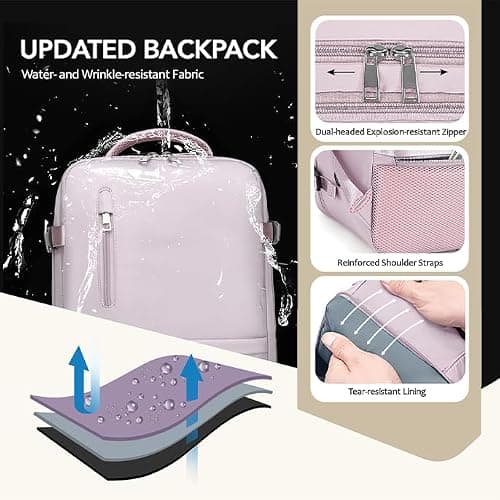 Xkdoai for Ryanair Cabin Bags 40x30x20, Travel Backpack Womens — view 6