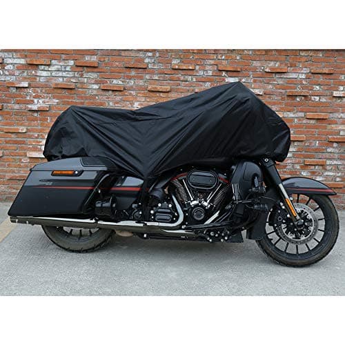 X AUTOHAUX XL Motorcycle Cover Half Cover for Full Dress Touring Cruiser — view 2