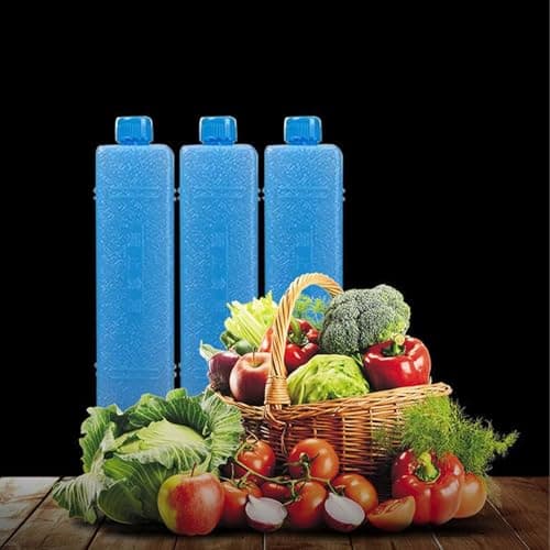 10 Packs For Cool Box - 16x4cm Air Conditioner Ice Packs, Reusable Cooler Ice PacksFor Air Conditioner, Long Lasting Freezer Blocks For Cooler Bag, Portable Ices Boxes For Camping Picnic Travel Beach — view 5
