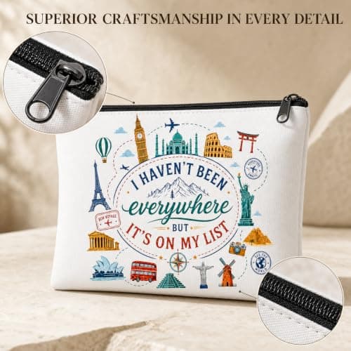 prezentz Travel Makeup Bag with Travel Turtle Keyring for Women Travellers — view 5
