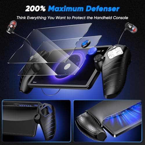 13 in 1 Bundle Accessories for Playstation Portal with RGB Charging Dock — view 6