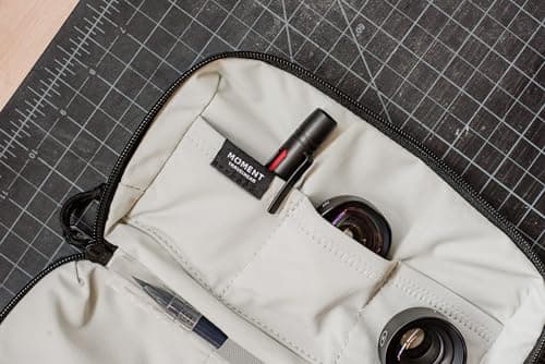 Moment Everything Tech Organizer - Regular - Black - Weatherproof Travel Pouch for Cables, Chargers & Accessories — view 5