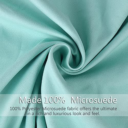 PlasMaller Shoe Storage Bags 100% Cotton with Drawstring for Men and Women for Travel Protecting and Storing Shoes, Turquoise, Set of 4, One Size, Shoe Bag — view 5