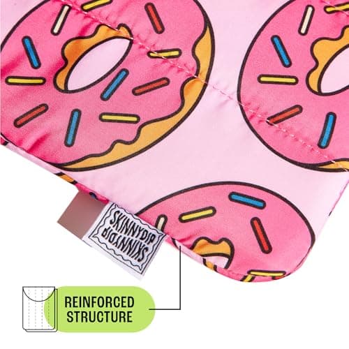 Skinnydip Laptop Sleeve Case - Donut Lover 13" Inch Protective Soft Padded Zipper Cover, Cushioned Inside for Protection, Premium Material, Stylish Laptop Bag for Work and Travel — view 5