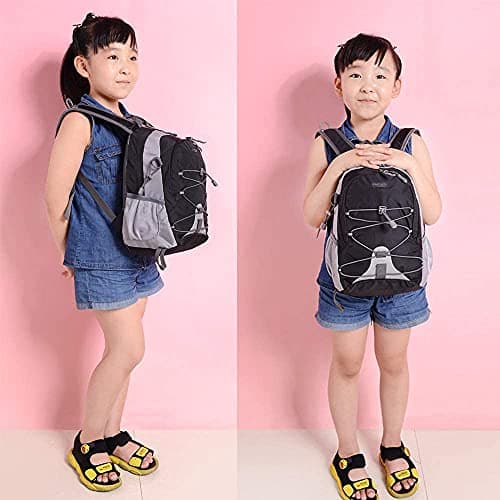 Bseash 10L Small Hiking Backpack for Kids Ages 3-6 Girls Boys Under 4 feet, Mini Waterproof Outdoor Sport Travel Camping Daypack (Red) — view 4