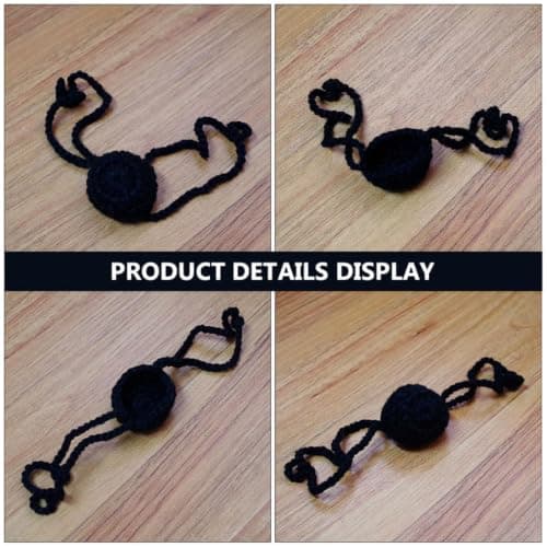 Cabilock Black Nasal Cover 3a08 Woven Wool for Outdoor Travel Cycling — view 5