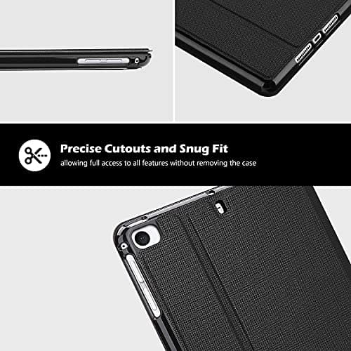 ProCase Folio Case for iPad Mini 5th Generation 2019 & Mini 4 3 2 1 -Black — view 6