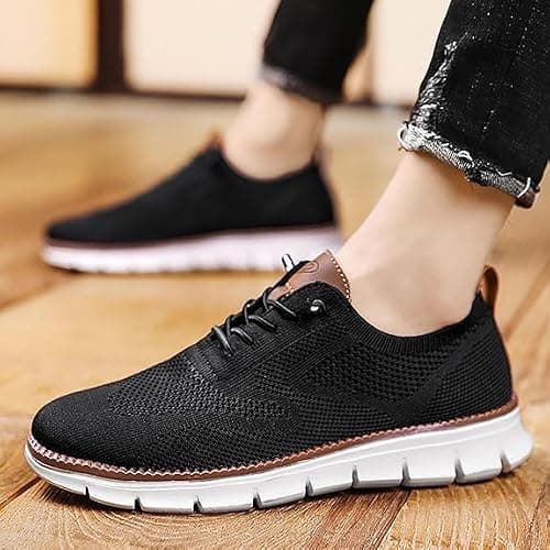 Mens Wearbreeze Shoes, Breeze - Comfortable and Stylish Footwear, Urban - Ultra Comfortable Shoes (Khaki, Adult, Men, 7.5, Numeric, UK Footwear Size System, Wide) — view 5