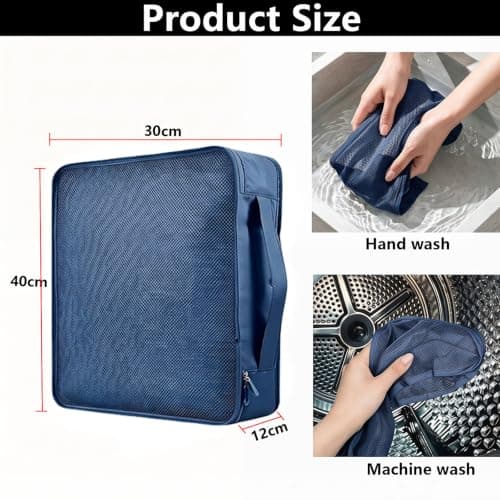 6 PCS Large Packing Cubes, Lightweight Luggage Packing Organizers Cubes — view 2