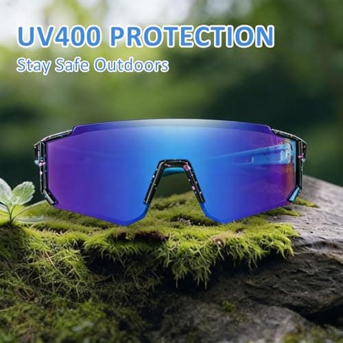 Xiansini 3 PCS Kids Sunglasses for Boys Girls UV400 Protection Childrens Sunglasses Set, Lightweight Sports Sunglasses for Kids Cycling Running Outdoor, Sun Glasses Kids, UV Protection Sunglasses — view 6