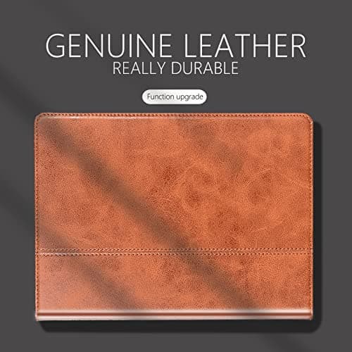 Gexmil Leather Case for iPad Mini 7 A17 Pro/iPad Mini 6 Gen 8.3 Inch,Brown — view 3