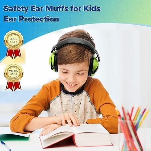 Floriogra 6 Pack Ear Defenders Children SNR 28dB for Autism Children — view 3