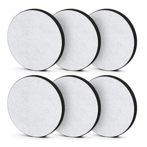 6pcs Water Bottle Filter Discs for Brita Fill and Go Bottles Carafes