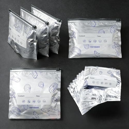 30 PCS Reusable Aluminum Foil Sealable Bags — view 4