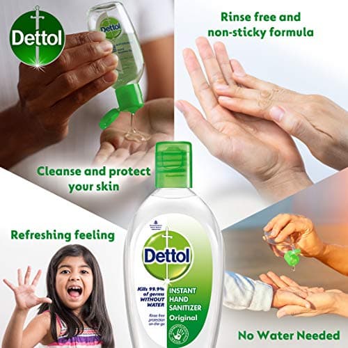 Dettol - Hand Sanitiser Gel - 50ml (Anti-bacterial 12 Pack) — view 3