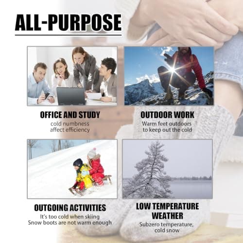 FZJWIKO 10pcs Winter Foot Warmer with Adhesive Toe Warmers, 10pcs — view 3