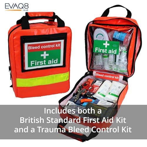 EVAQ8 Forestry Trauma First Aid Kit British Standard — view 2