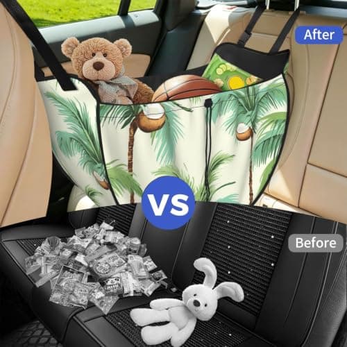 Car Seat Organizer Waterproof Backseat Storage Bag Multiple Car Organizer — view 6