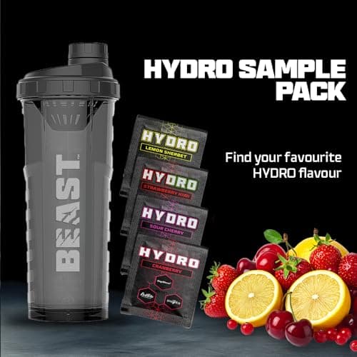 Beast Hydro Shaker Bottle and Electrolytes Sachets Gift Set for Gym Lovers — view 2