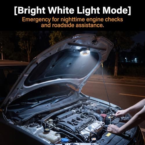 3-Mode Strobe Light & V16 Emergency Light Spain | Magnetic Weatherproof LED Flashing Beacon. Roadside Breakdown Hazard Lamp For Car Truck Motorcycle: Europe Auto Traffic Safety Travel Rescue Kit — view 5