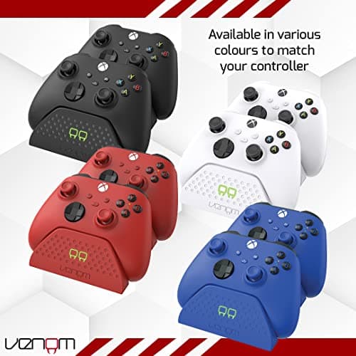 Venom Twin Charging Dock with 2 x Rechargeable Battery Packs - White for Xbox Series X & S/Xbox One — view 6