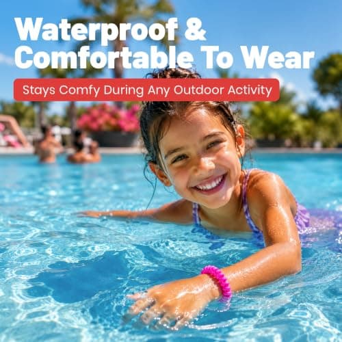 DSL Mosquito Repellent Bands 15 Pack - Mosquito Repellent Bracelet Deet-Free - Mosquito Bands for Adults & Kids - 300 Hours Waterproof Protection for Travel & Holidays, Camping Essentials — view 4