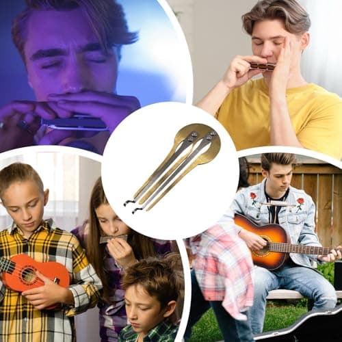 Jawharp Instrument Small Aluminum Alloy Professional Ethnic — view 4