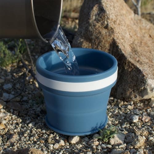 Hiker's Gold Ultralight Collapsible Cup for Hiking, Backpacking & Travel — view 5