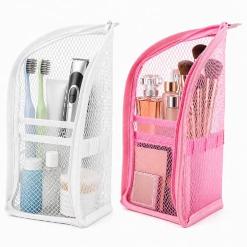 Aribliseza travel pouch, 2 pieces, cosmetic bag, makeup bag, waterproof