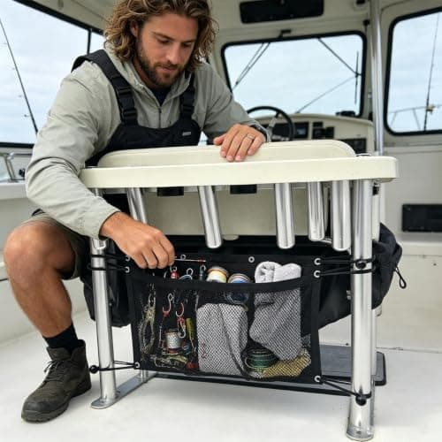 Boat Storage Bag with Elastic Ring Mesh Quick-Dry Large Capacity — view 3