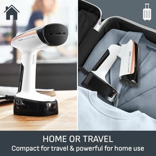Tefal Access Steam Pocket 1300W Handheld Clothes Steamer, Foldable Head — view 3