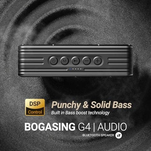 BOGASING G4 Portable Bluetooth Speaker with 50W Full-Bodied Sound — view 4