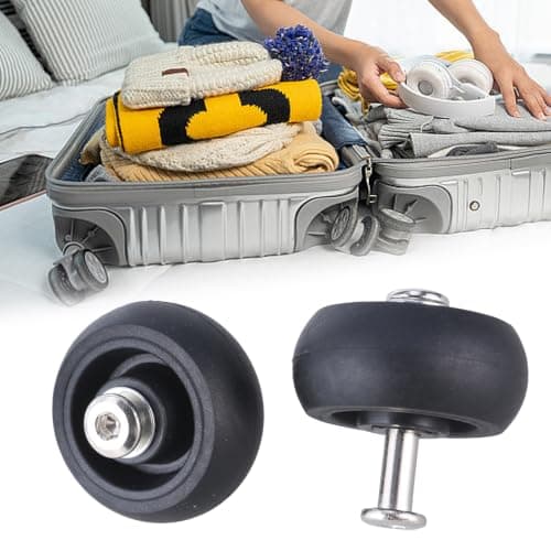 Vexandrie 4Pcs 40x18mm Black Suitcase Repair Kits — view 2