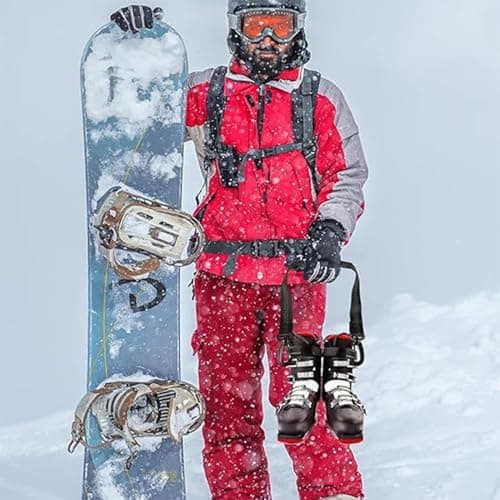 Ski and Snowboard Boot Carrier Strap 2 Pieces Sports Equipment Accessories — view 3