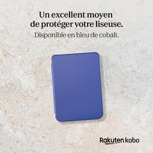 Kobo Clara Colour/BW SleepCover Case, Cobalt Blue Basic — view 3