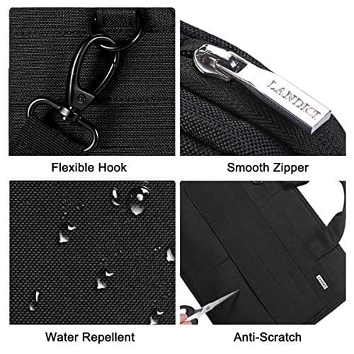 LANDICI Laptop Bag Case 15 15.6 Inch, Waterproof Computer Sleeve Cover — view 5