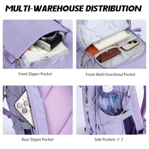 Eslcorri 25L Hiking Backpack Lightweight Outdoor Rucksack Men Women — view 5
