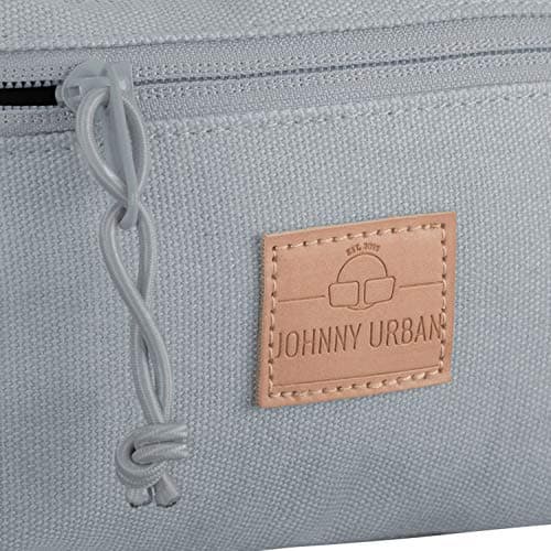 JOHNNY URBAN Fanny Pack Bum Bag Women & Men Grey - Toni - Hip Bag Made of Cotton Canvas for Festivals, Sports & Travel - Water-Repellent — view 5