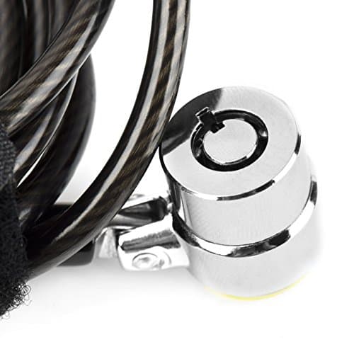 ZUKEY Laptop Combination Lock - Security Universal Anti-Theft Wire Retractable Lock, Portable Safety Lock with Locking Cable For Smartphone, Laptop, MacBook, iPad, Tablets, Desktops and Projector — view 5
