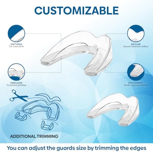 Mouth Guard for Teeth Grinding and Clenching [Pack of 4] — view 5