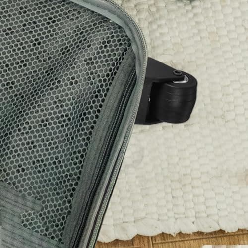 Suitcase Wheel Repair Replacement Travel Swivel Wheel Black Pair — view 5