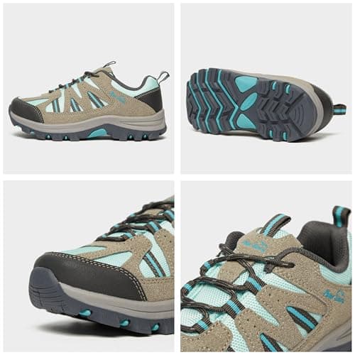 Peter Storm Kids’ Buxton Vent Walking Shoe with High Traction Rubber Sole, Lightweight, Breathable & Durable, Outdoors (Grey Blue, UK Footwear Size System, Big Kid, Numeric, Medium, 5) — view 6