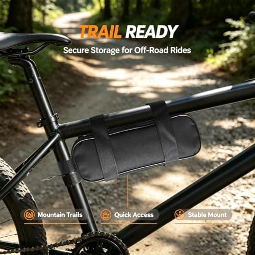 XZSKD Battery Bag, Controller Bag for E Bike，Oxford Fabric, Water-Resistant, Hanging Design, Fits Most E-Bike Frames, for Commuting and Touring — view 5