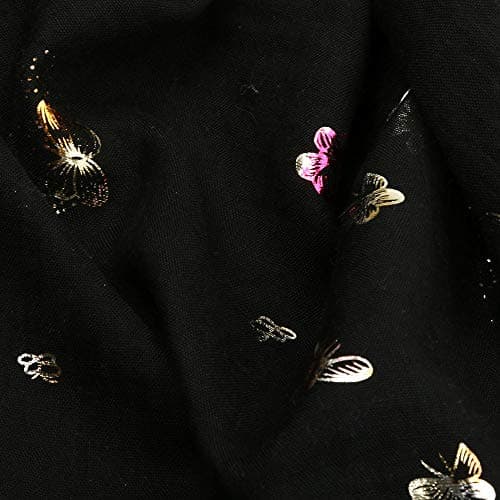 Scarves For Women Lightweight - Floral Print Pashmina Shawl Wrap Stole for Women Accessory