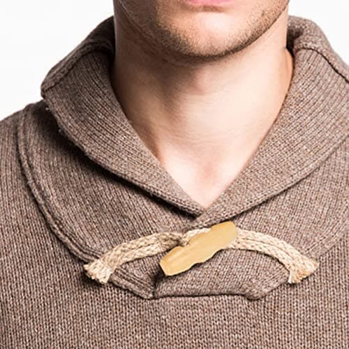 50pcs 30mm 2 Holes Wooden Ox Horn Button Sewing Buttons Polished, Unique Design, Small, Lightweight, Affordable for Clothing, Luggage, Ox Horn Button — view 6
